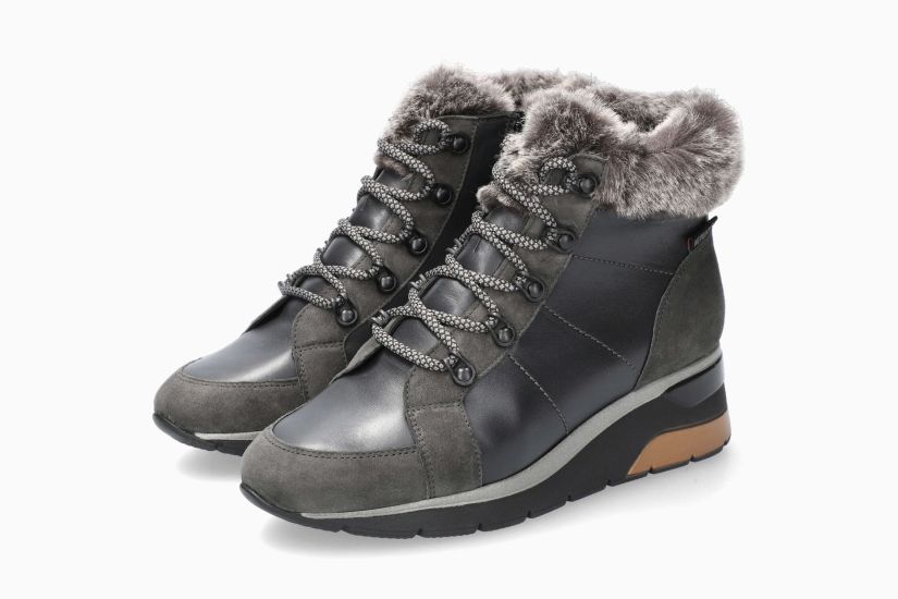 Evodia-Mephisto-woman-ankle-boots-with-furr-grey-velcalf